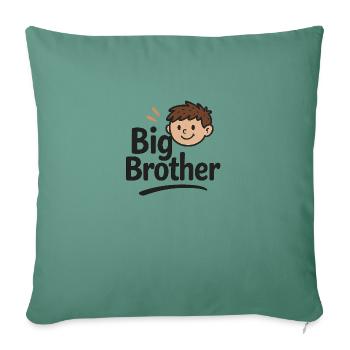 Big Brother - Sofa pillowcase 17,3'' x 17,3'' (45 x 45 cm) - cypress green - Front