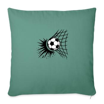 Soccer Bang Goal Soccer Player - Sofa pillowcase 17,3'' x 17,3'' (45 x 45 cm) - cypress green - Front