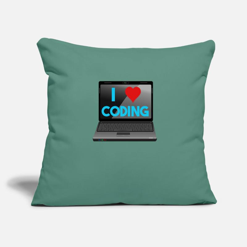 Programming, Programmer, Computer Scientist Sofa pillowcase 17,3'' x 17,3'' (45 x 45 cm)