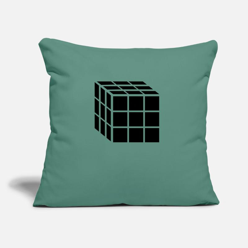 3x3 Block Cube Sofa pillowcase 17,3'' x 17,3'' (45 x 45 cm)