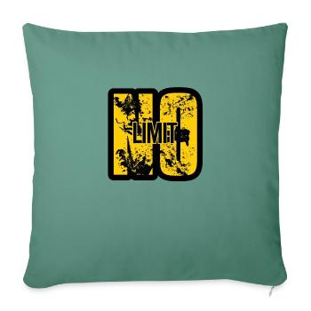 NO LIMIT - Sofa pillowcase 17,3'' x 17,3'' (45 x 45 cm) - cypress green - Front
