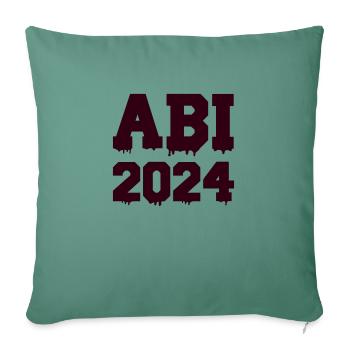 Abi 2024 - Sofa pillowcase 17,3'' x 17,3'' (45 x 45 cm) - cypress green - Front