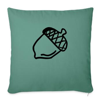 Acorn - Sofa pillowcase 17,3'' x 17,3'' (45 x 45 cm) - cypress green - Front