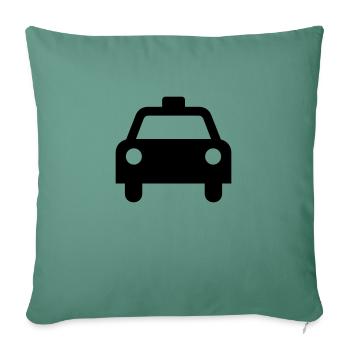 Taxi - Sofa pillowcase 17,3'' x 17,3'' (45 x 45 cm) - cypress green - Front