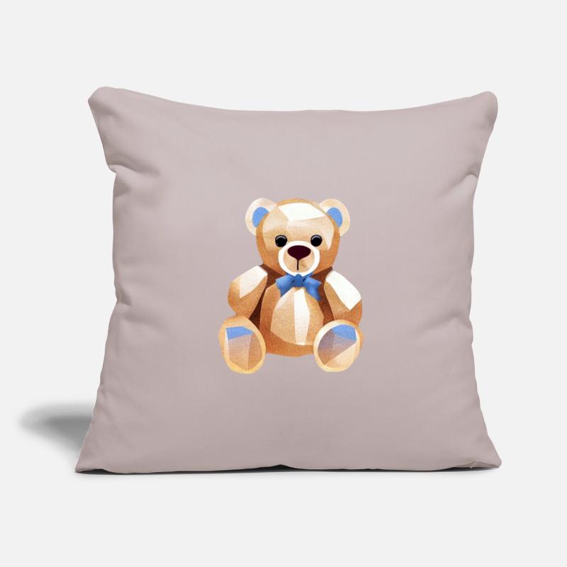 TEDDY BEAR - TEDDYBÄR - KUSCHELBÄR - PLÜSCHBÄR Sofakissenbezug 45 x 45 cm