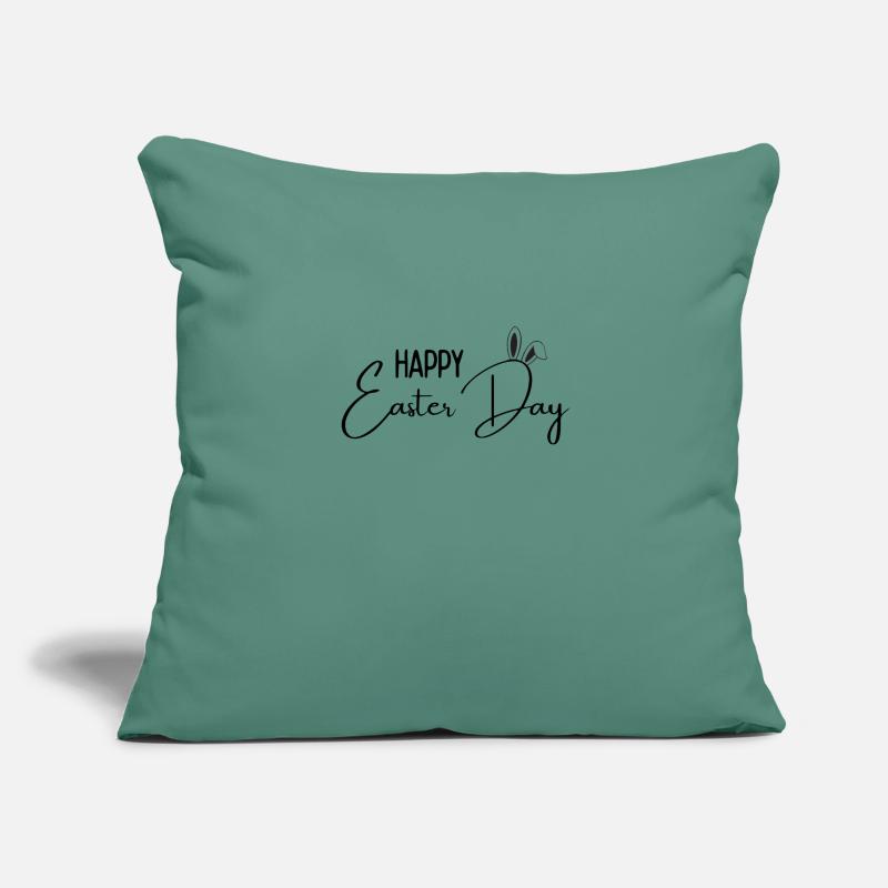 Joyeuse Pâques Housse de coussin décorative 45 x 45 cm