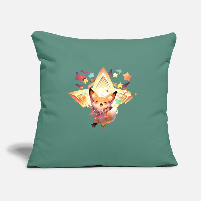 Fennec étoilé Housse de coussin décorative 45 x 45 cm