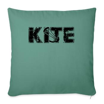 Kite - Sofa pillowcase 17,3'' x 17,3'' (45 x 45 cm) - cypress green - Front