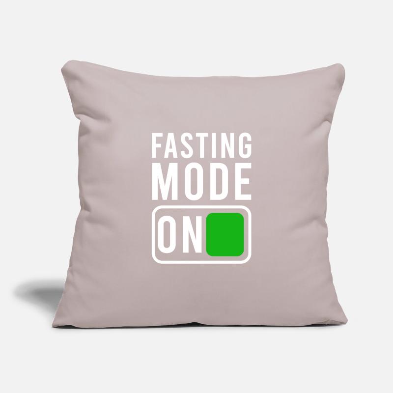 Fasting mode on Ramadan Sofa pillowcase 17,3'' x 17,3'' (45 x 45 cm)