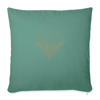 Abstract dot design - Sofa pillowcase 17,3'' x 17,3'' (45 x 45 cm) - cypress green - Front