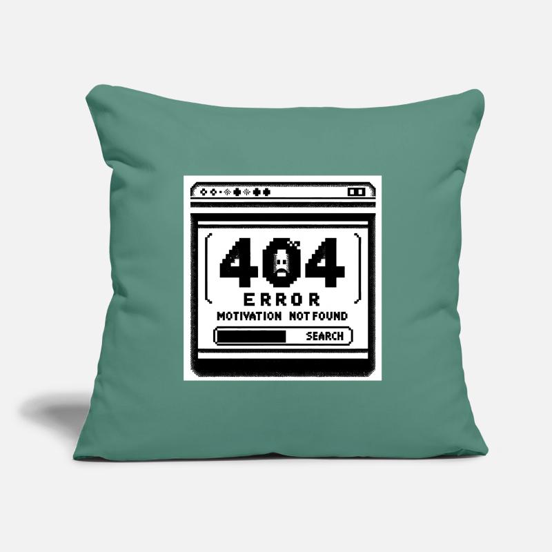 404 error Sofa pillowcase 17,3'' x 17,3'' (45 x 45 cm)