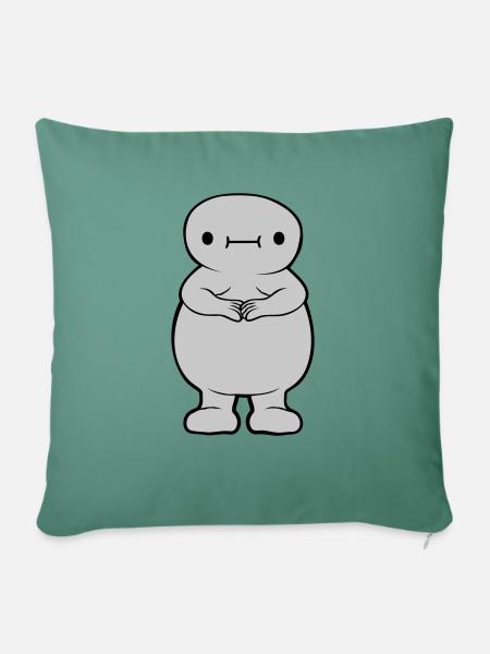 Dicker süßer Fettsack - Sofakissenbezug 45 x 45 cm - Tanngrün