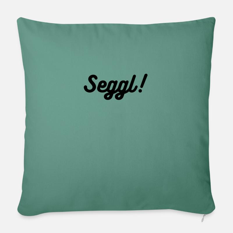 Seggl - Sofakissenbezug 45 x 45 cm - Tanngrün