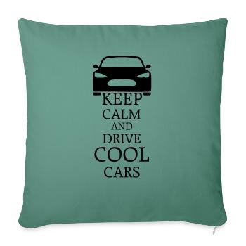 Car Auto - Sofa pillowcase 17,3'' x 17,3'' (45 x 45 cm) - cypress green - Front