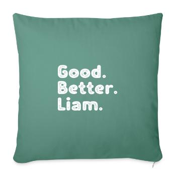 Good better liam - Sofakissenbezug 45 x 45 cm - Tanngrün - Vorne