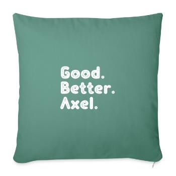 Good better Axel - Sofa pillowcase 17,3'' x 17,3'' (45 x 45 cm) - cypress green - Front