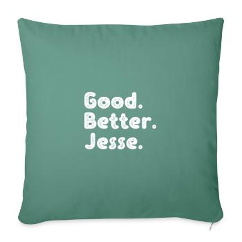 Good better Jesse - Sofakissenbezug 45 x 45 cm - Tanngrün - Vorne