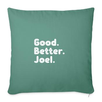 Good better Joel - Sofakissenbezug 45 x 45 cm - Tanngrün - Vorne