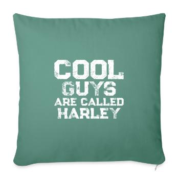 Cool guys are called - Sofa pillowcase 17,3'' x 17,3'' (45 x 45 cm) - cypress green - Front