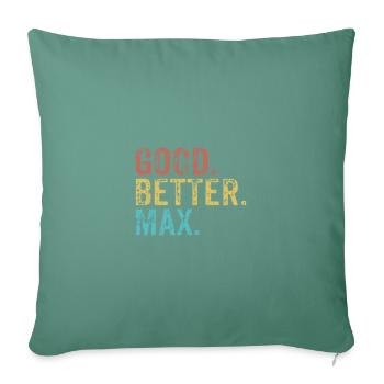 Good better Max - Sofa pillowcase 17,3'' x 17,3'' (45 x 45 cm) - cypress green - Front