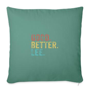 Cool guys are called lee - Sofa pillowcase 17,3'' x 17,3'' (45 x 45 cm) - cypress green - Front
