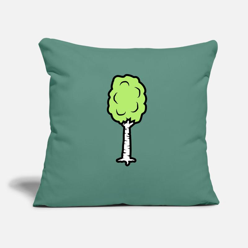 Comic Birch Trees Sofa pillowcase 17,3'' x 17,3'' (45 x 45 cm)
