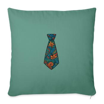Tie - Sofa pillowcase 17,3'' x 17,3'' (45 x 45 cm) - cypress green - Front