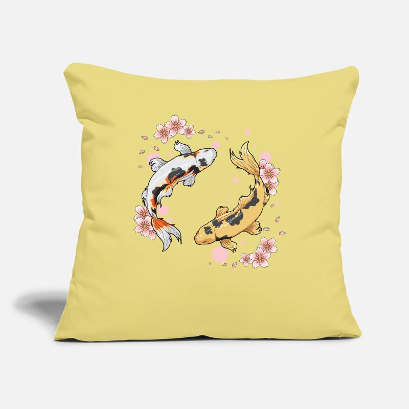 Kois Fish Sofa pillowcase 17,3'' x 17,3'' (45 x 45 cm)