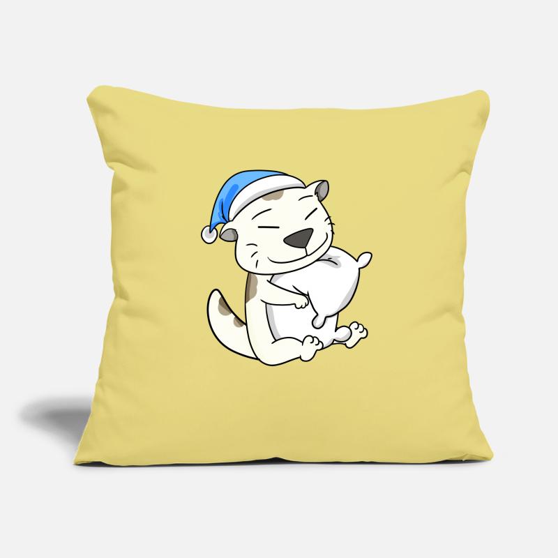 Cat cat breed Devon Rex Sofa pillowcase 17,3'' x 17,3'' (45 x 45 cm)