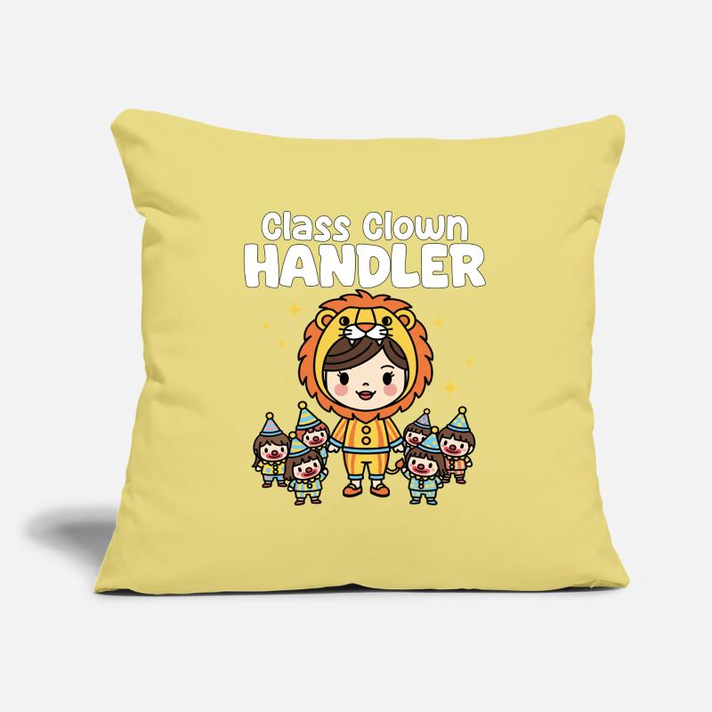 CLASS CLOWN HANDLER - TEACHER GIFT Sofa pillowcase 17,3'' x 17,3'' (45 x 45 cm)