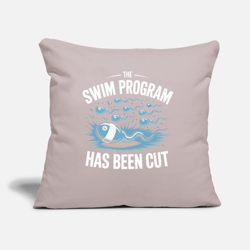 Schwimmprogramm wurde beendet Sofakissenbezug 45 x 45 cm