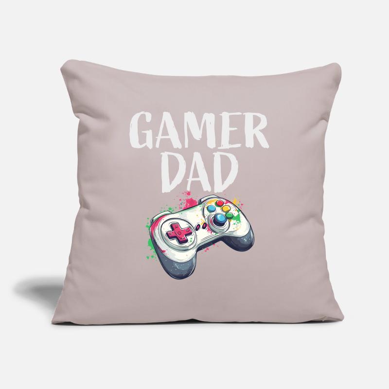 Gamer Dad Controller Splash Sofakissenbezug 45 x 45 cm