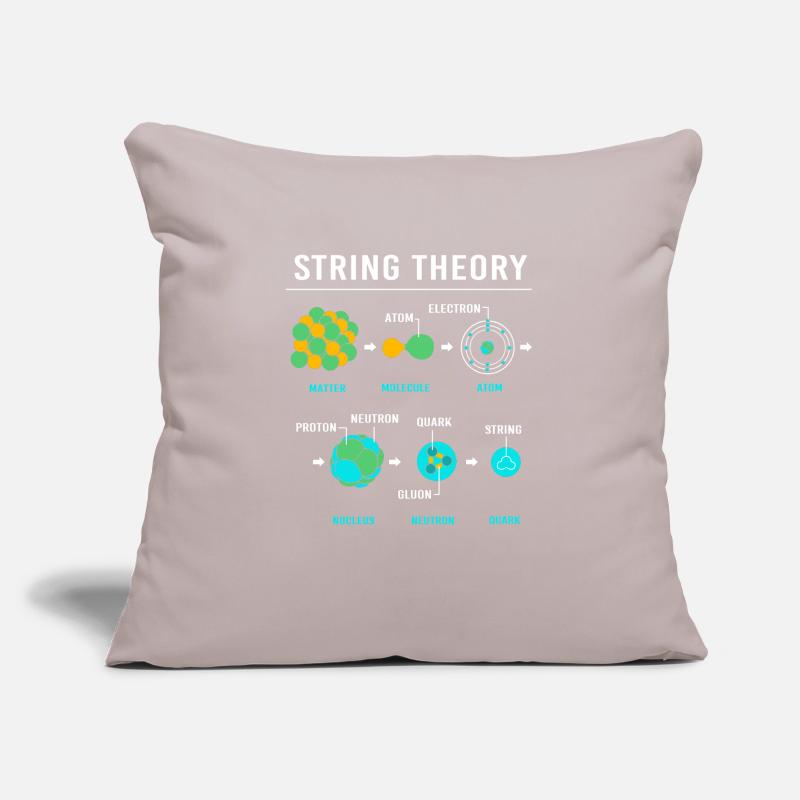 Quantum Physics Quantum Physics Quantum Leap Sofa pillowcase 17,3'' x 17,3'' (45 x 45 cm)