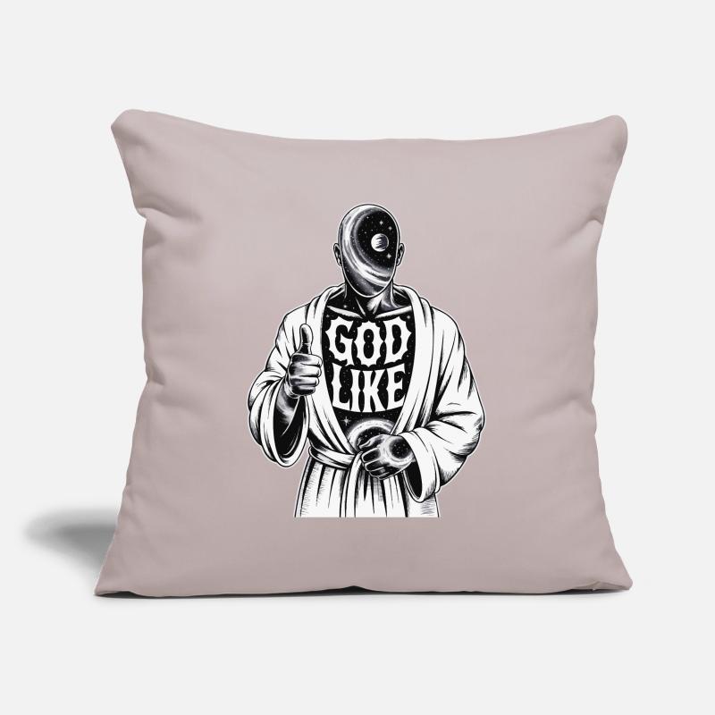 Conception galactique semblable à celle de Dieu Housse de coussin décorative 45 x 45 cm