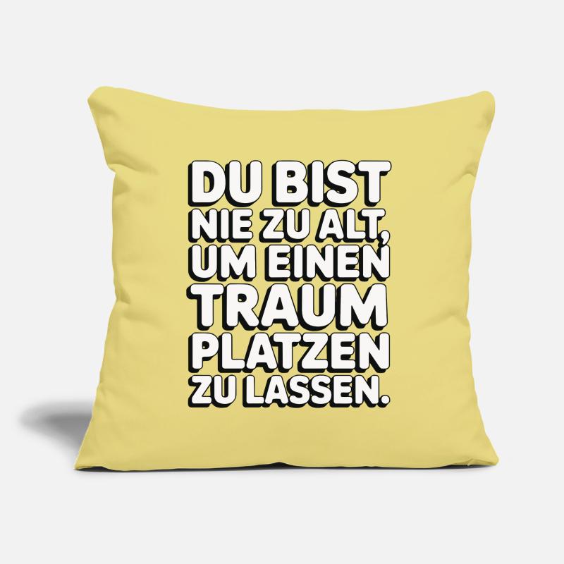 Conception de Dream Burst Never Too Old Housse de coussin décorative 45 x 45 cm
