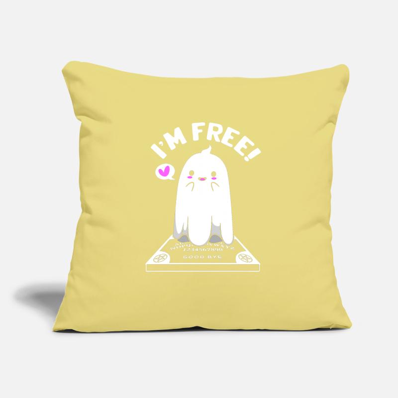 Paranormal Ghost Ghost Hour Ghost Ghost Sofa pillowcase 17,3'' x 17,3'' (45 x 45 cm)