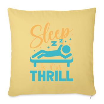 Anesthesiologist Our Thrill Anesthesia - Sofakissenbezug 45 x 45 cm - Hellgelb - Vorne