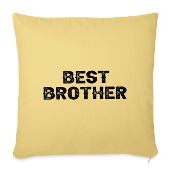 Best Brother Big Little Brother Birthday Cool - Sofa pillowcase 17,3'' x 17,3'' (45 x 45 cm) - washed yellow - Front