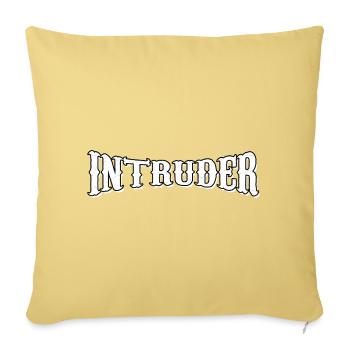 intruder hacker eindringling clan sticker computer - Sofakissenbezug 45 x 45 cm - Hellgelb - Vorne