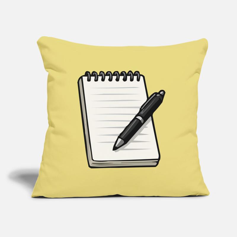 Carnet Housse de coussin décorative 45 x 45 cm