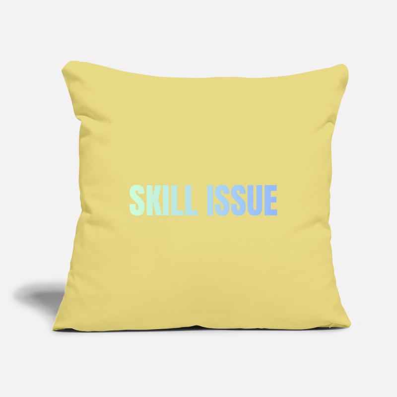 Gradient des problèmes de compétence Housse de coussin décorative 45 x 45 cm