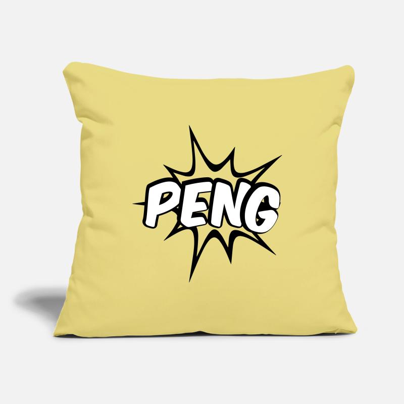 Peng Comic Design Sofakissenbezug 45 x 45 cm