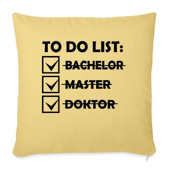 Nurse Nurse Doctor Medicine - Sofa pillowcase 17,3'' x 17,3'' (45 x 45 cm) - washed yellow - Front