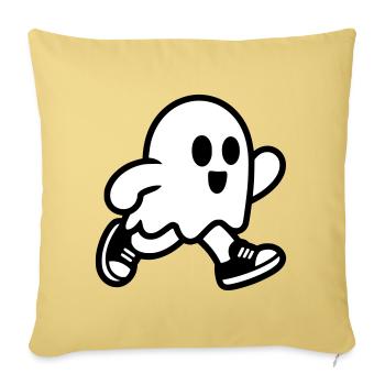 ghost - Sofa pillowcase 17,3'' x 17,3'' (45 x 45 cm) - washed yellow - Front