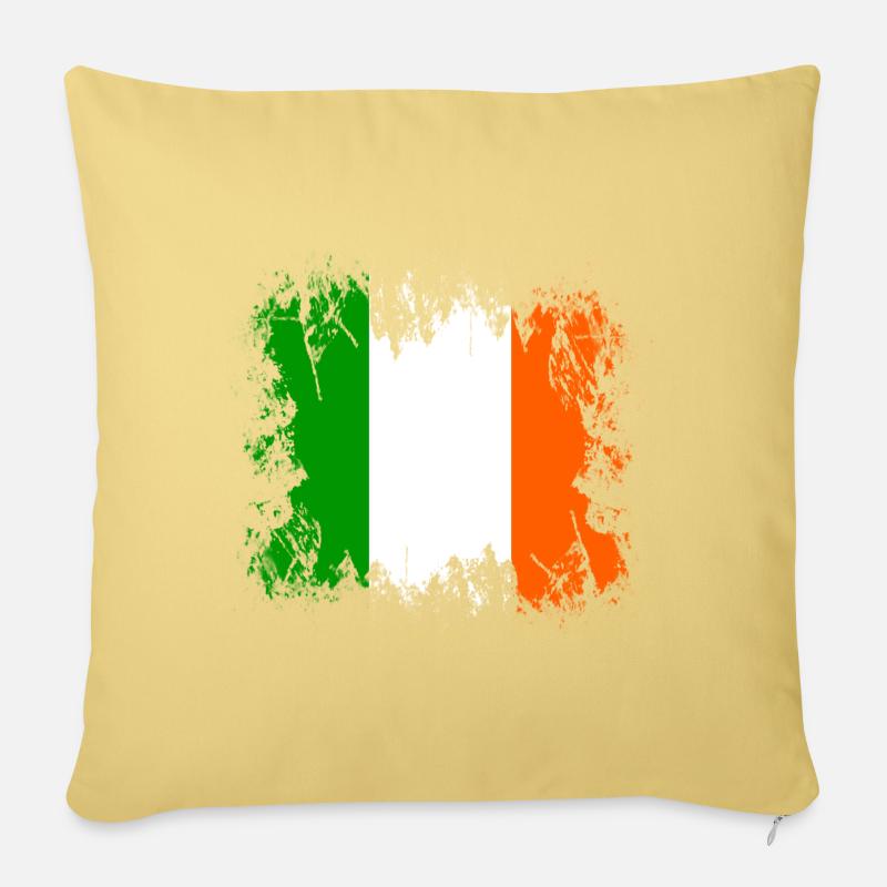 Irland - Irland - Sofakissenbezug 45 x 45 cm - Hellgelb