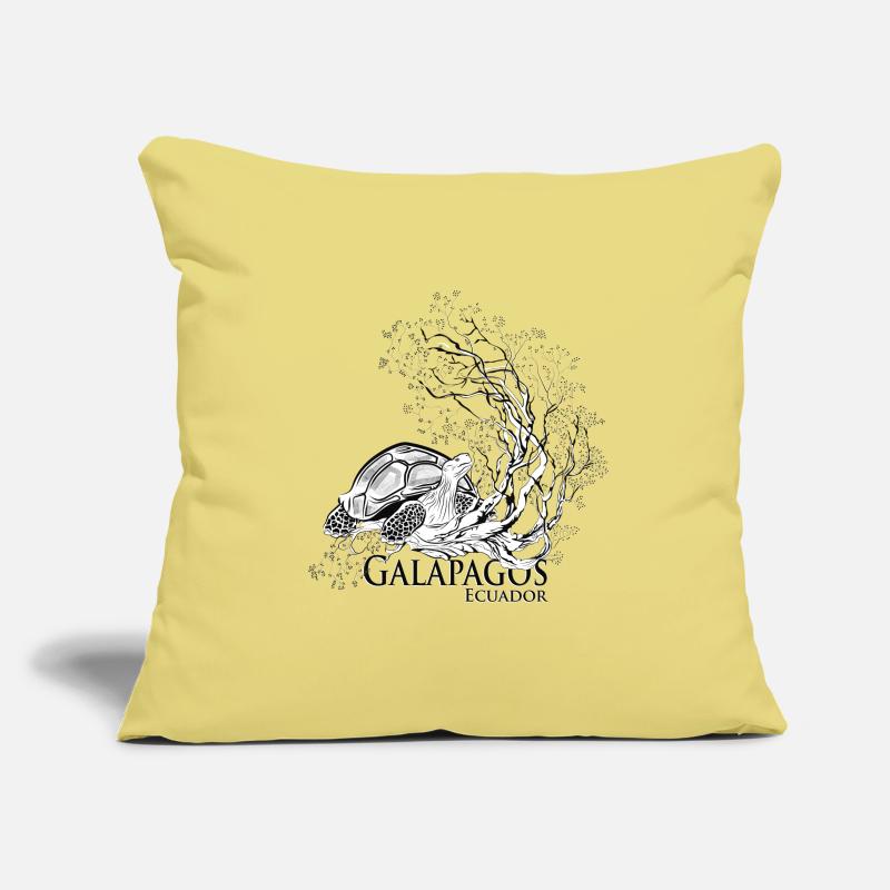 GLPS turtle and dry tree Sofa pillowcase 17,3'' x 17,3'' (45 x 45 cm)