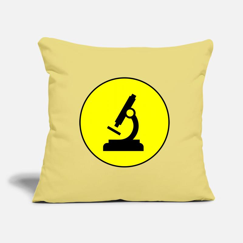 Microscope Icon Icon Sofa pillowcase 17,3'' x 17,3'' (45 x 45 cm)