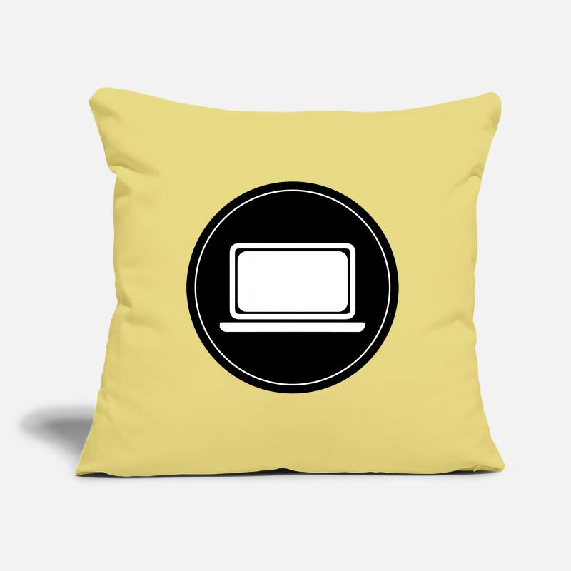 Laptop Pc Office Sofa pillowcase 17,3'' x 17,3'' (45 x 45 cm)