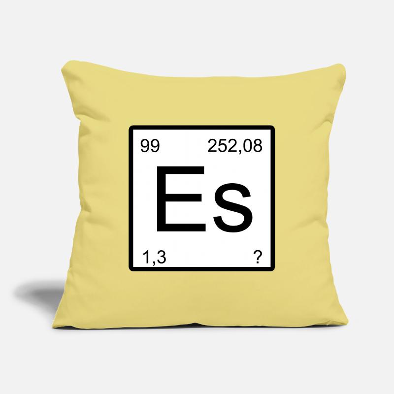 It Element Style: Minimal Science Look Sofa pillowcase 17,3'' x 17,3'' (45 x 45 cm)