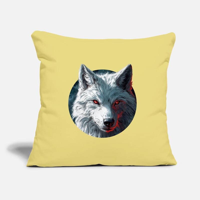 Wolf Design Sofa pillowcase 17,3'' x 17,3'' (45 x 45 cm)